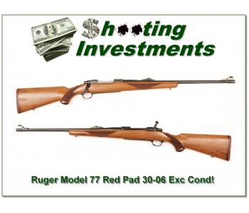 Ruger 77 Red Pad 30-06 Exc Cond!